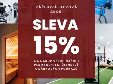 Zářijová slevová akce